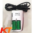 Máy Sạc Pin Cr123A Since Kèm 2 Pin Sạc Cr123A Ultrafire 3V 1000Mah ( Pin Cho Máy Ảnh Film, Máy Đo Khoảng Cách).