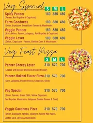 Pizza-A-Goodness menu 1