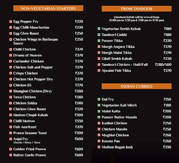 G77 - Goldfinch Hotels menu 