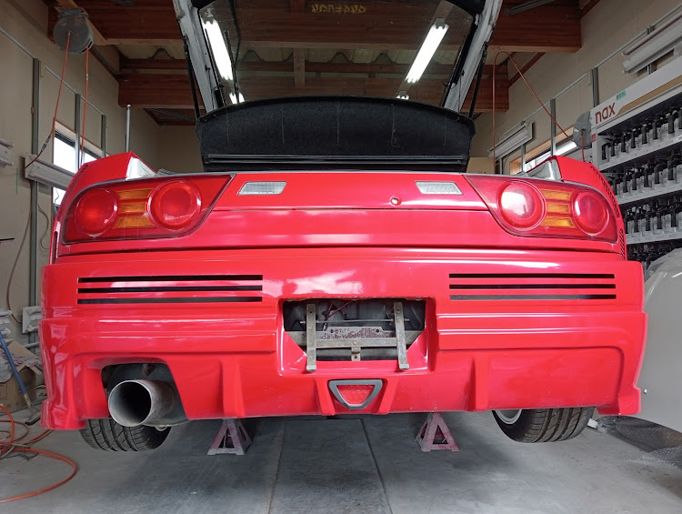 180SXのお盆休み・#ガレージキタガワ・180sx・マフラー交換・燃料タンク交換に関するカスタム事例の投稿画像1枚目