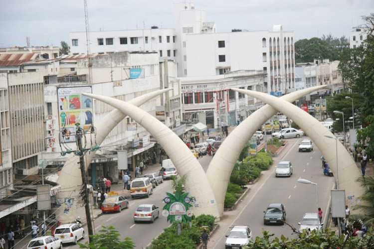 Mombasa town.