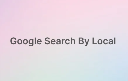 Search From: Local Search SEO Tool small promo image