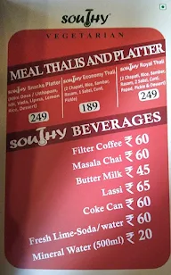 Southy menu 3