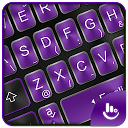 Business Black Purple Keyboard Theme 6.11.2.2018 APK Baixar