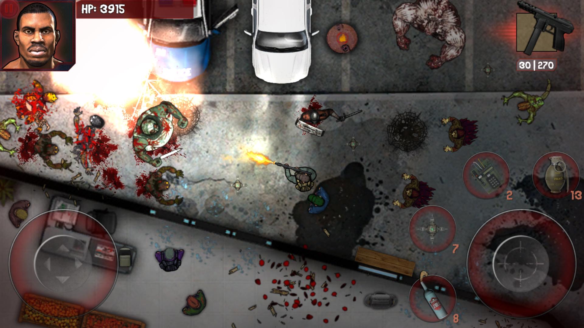 Android application Clash of Zombie : Dead Fight screenshort