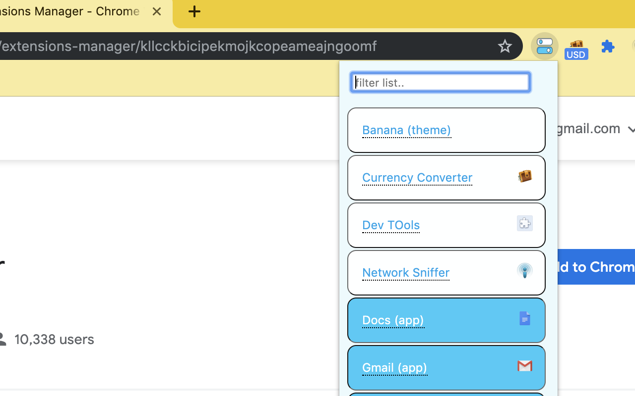 Extensions Manager Preview image 3