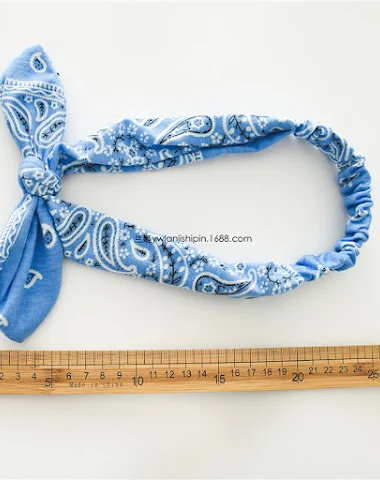 Haseohren Stirnband mit Knoten, ela - 0