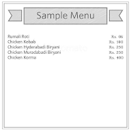 Taj Halal Biryani Corner menu 2