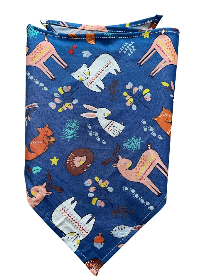 60pcs/lot Special making Dog pattern Pet Puppy cat cotton bandanas Collar scarf tie handkercheif Y30401 custom made