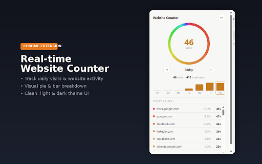 Daily Website Counter screenshot 2