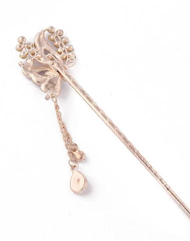 Épingle à cheveux femme avec tête e - 1