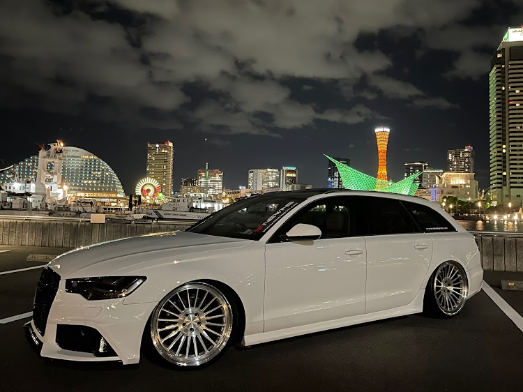 A6 アバントのNEWING・アウディのある生活・神戸の夜景・neutrale wheels・アウディのある風景に関するカスタム事例の投稿画像1枚目