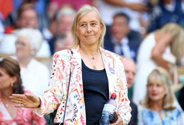 Martina Navratilova said the cancer was in Stage 1, and the prognosis was good, with treatments to begin next week.