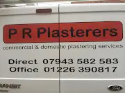 P R Plasterers Logo