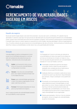 Gerenciamento de vulnerabilidades baseado em riscos