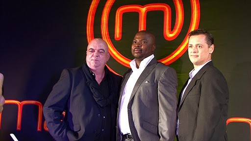 MasterChef SA judges from left to right Pete Goffe-Wood, Benny Masekwameng and Andrew Atkinson