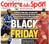 📷 Corriere dello Sport reageert op ophefmakende titel "Black Friday": "We wilden net de diversiteit positief maken"