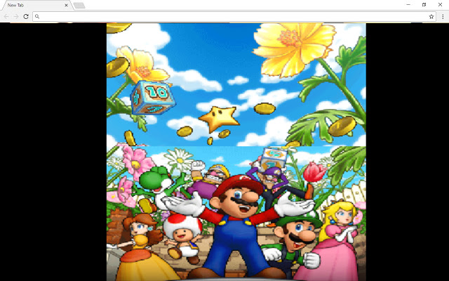 Mario Party DS New Tab