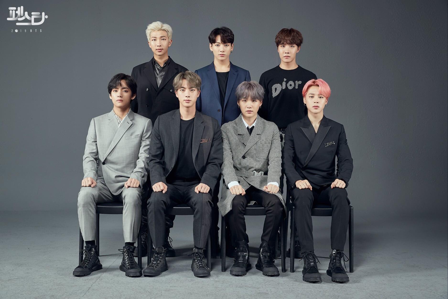 Портретные фотографий BTS FESTA за все 9 лет