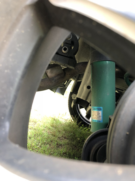フレアのホイール交換・車高調整に関するカスタム事例の投稿画像2枚目