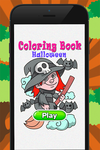 Halloween Coloring Book Games