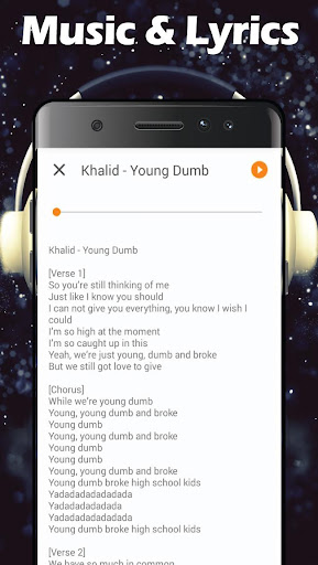 Young Dumb Broke Khalid Songs Lyrics Apk Download Apkpure Ai - roblox id young dumb and broke