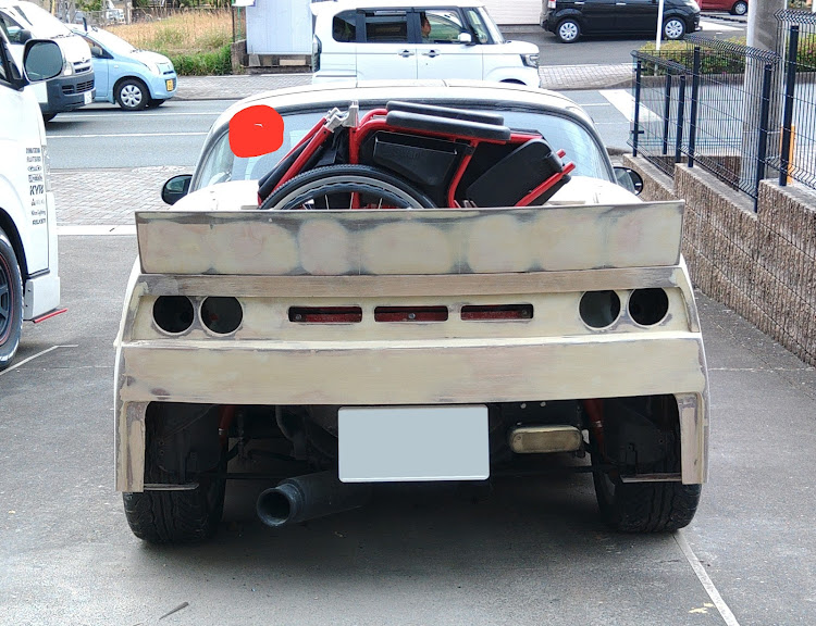 カプチーノの給油口・自作エアロ・ハイマウントストップランプに関するカスタム事例の投稿画像12枚目