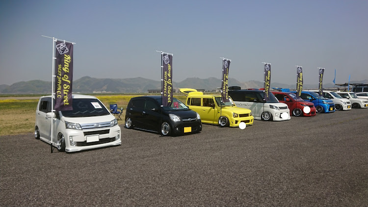 スペーシアカスタムの笠岡ドレスアップ、コンテスト・5月3日、兵庫県三木・岡山国際サーキット・キング、オブ、軽カーミーティング・5月1日 国際サーキットに関するカスタム事例の投稿画像16枚目