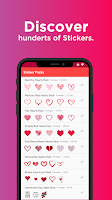 Heart Stickers for WhatsApp -  Screenshot