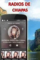 Chiapas Mexico radios Screenshot