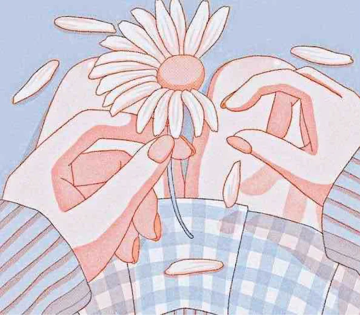 「花 占 い 好 き の 女 の 子」のメインビジュアル