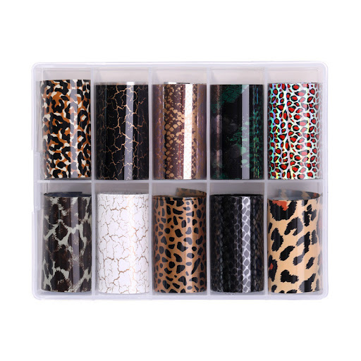 Title 5, Ins Classic Manicure Nail Sticker Snake Star Se...