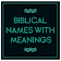 Biblical Names with Meanings icon