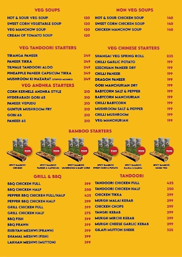 Rasavid Multicuisine Restaurant menu 