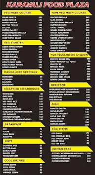 Karavali Food Plaza menu 1