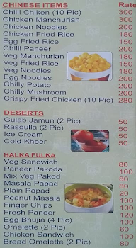 Mannat Restaurant menu 2