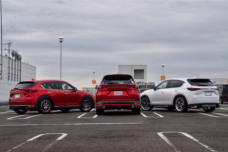 CX-5のプチオフ会・大事に使わせて頂きます🙇‍♂️・カルガモツーリング🚗💨・20数年ぶりの、、、・ルーフスポイラー、、、に関するカスタム事例の投稿画像5枚目