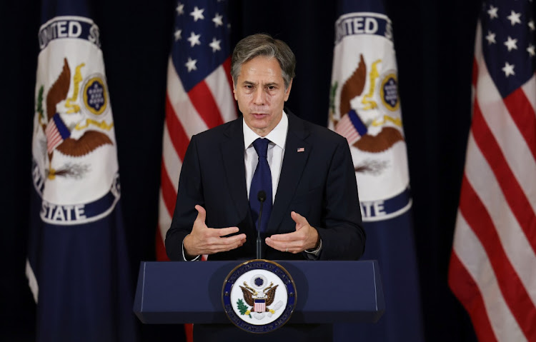 US secretary of state Antony Blinken. Picture: REUTERS/EVELYN HOCKSTEIN