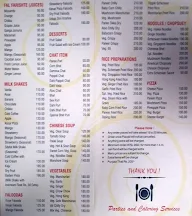 Udipi Shri Krishna menu 3