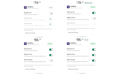 FinalPrice screenshot 2