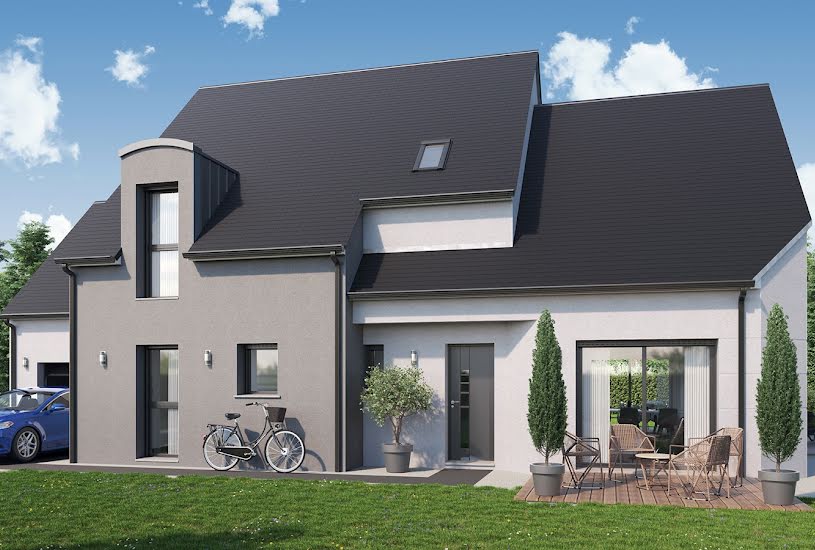  Vente Terrain + Maison - Terrain : 401m² - Maison : 146m² à Romagné (35133) 