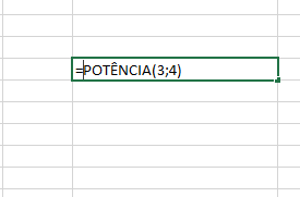 Funções Excel Potência