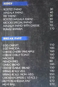 K Rock Resort & Restaurant menu 8