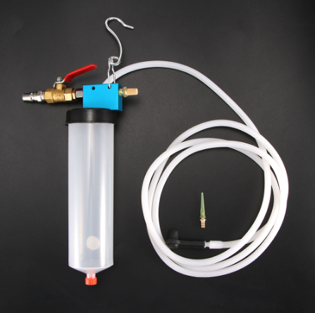 Brake oil changer pumping unit