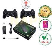 Game Stick 4K Hdmi Điện Tử 4 Nút Máy Chơi Game Cầm Tay Không Dây