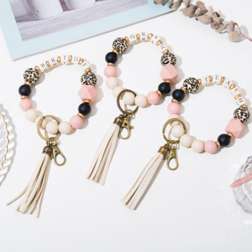 Title 11, Mothers Day Beech Silicone Bead Bracelet a sty...