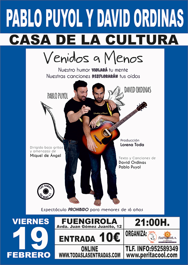 Monologueando por Fuengirola 2 - Pablo Puyol y David Ordinas 