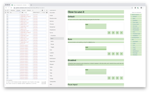 Zendesk Garden Inspect