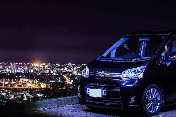 ムーヴカスタムのTEAM Excitación・LA100S・夜景・富士山・ビートに関するカスタム事例の投稿画像3枚目