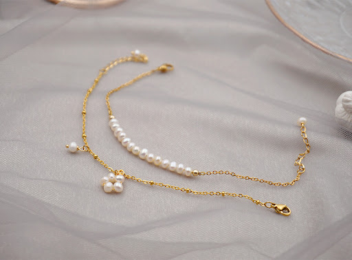 Title 3, Womens Freshwater Pearl Bracelet Timeless eleg...